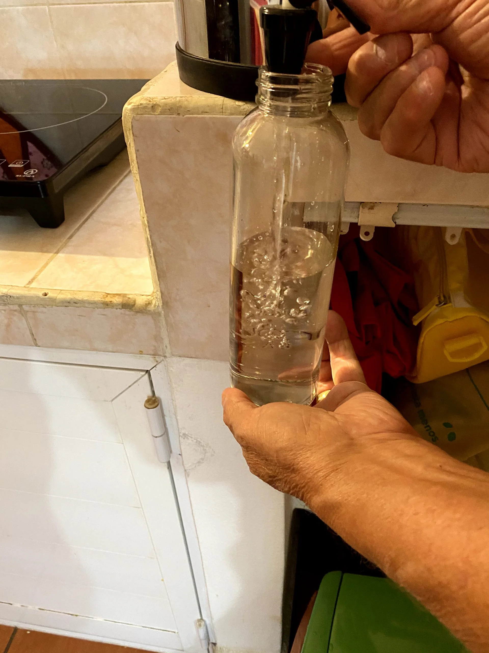 Water runs clear no red