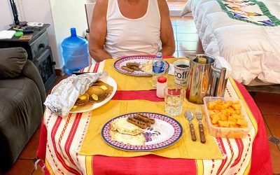 An American Breakfast in Mexico