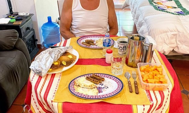 An American Breakfast in Mexico