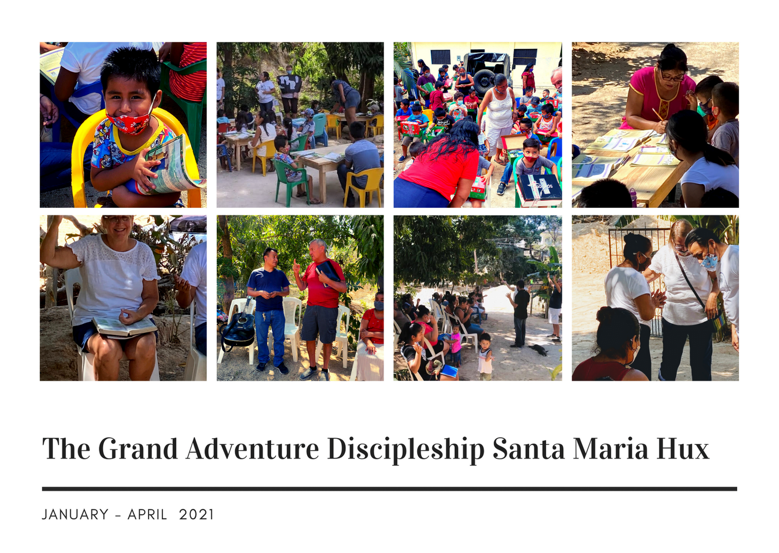 Santa Maria Discipleship Collage pictures of children bible class